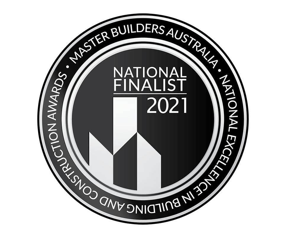 Award winning home builders Melbourne, MBAV National Finalist 2021